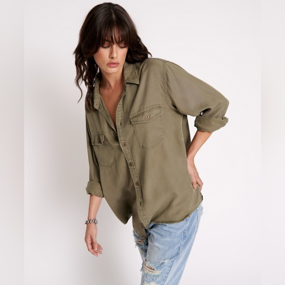 One Teaspoon Cut Off Utility Shirt - Picture 2 of 12